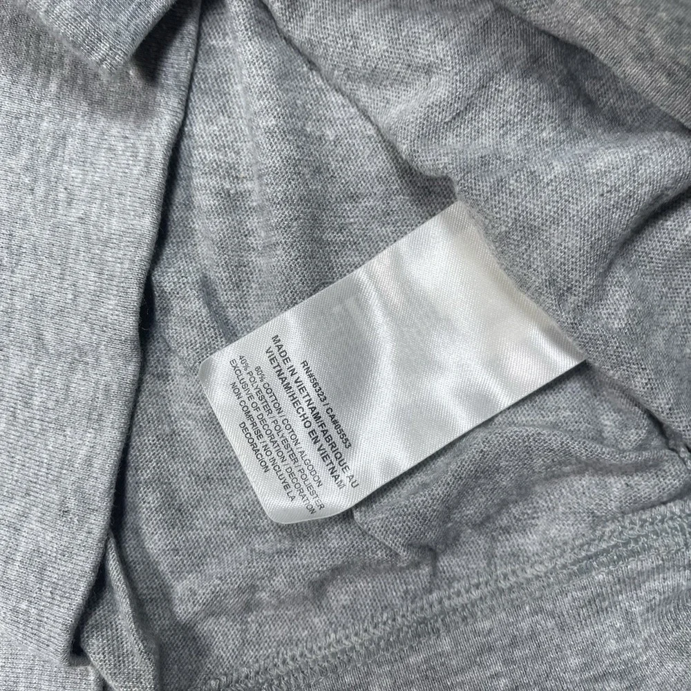 Nike Houston Dash NWSL Core Heather Gray Full Zip Hoodie Womens Size XL New